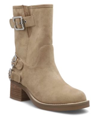 Women's Averie Buckle Moto Booties