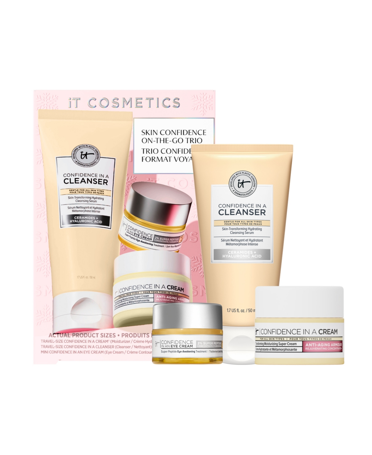 It Cosmetics 3-Piece On-The-Go Anti-Aging Trio Gift Set