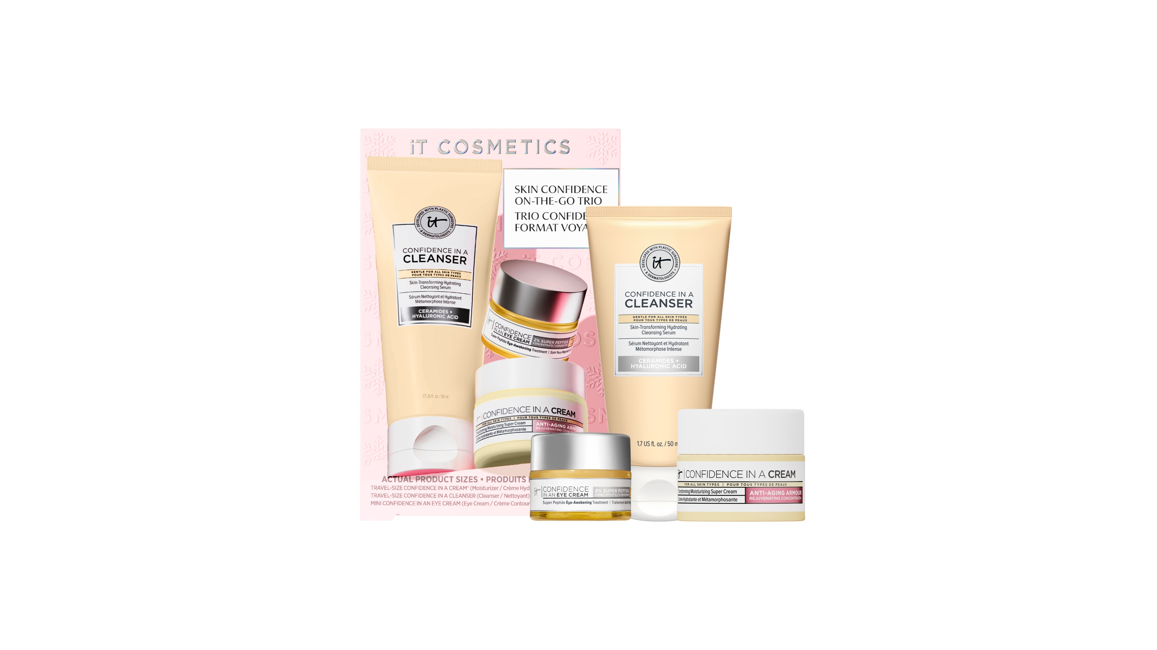 It Cosmetics 3-Piece On-The-Go Anti-Aging Trio Gift Set