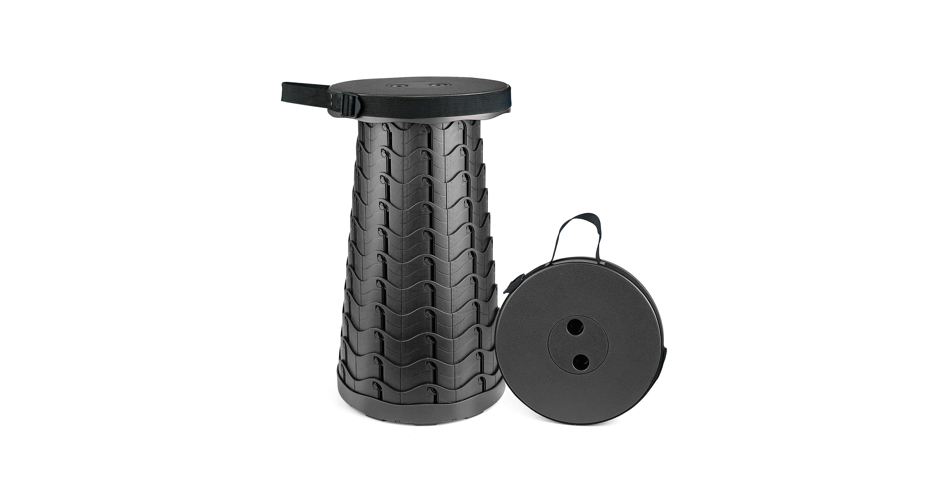 Aofar Portable Telescoping Stool Folding Camping Fishing Hiking