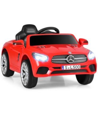 12V Kids Ride on Car Luxury Convertible Style with Parent Remote LED Lights and Music Ages 3-8