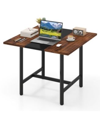 5 in Square Conference Table Meeting Room Table with Thickened Tabletop