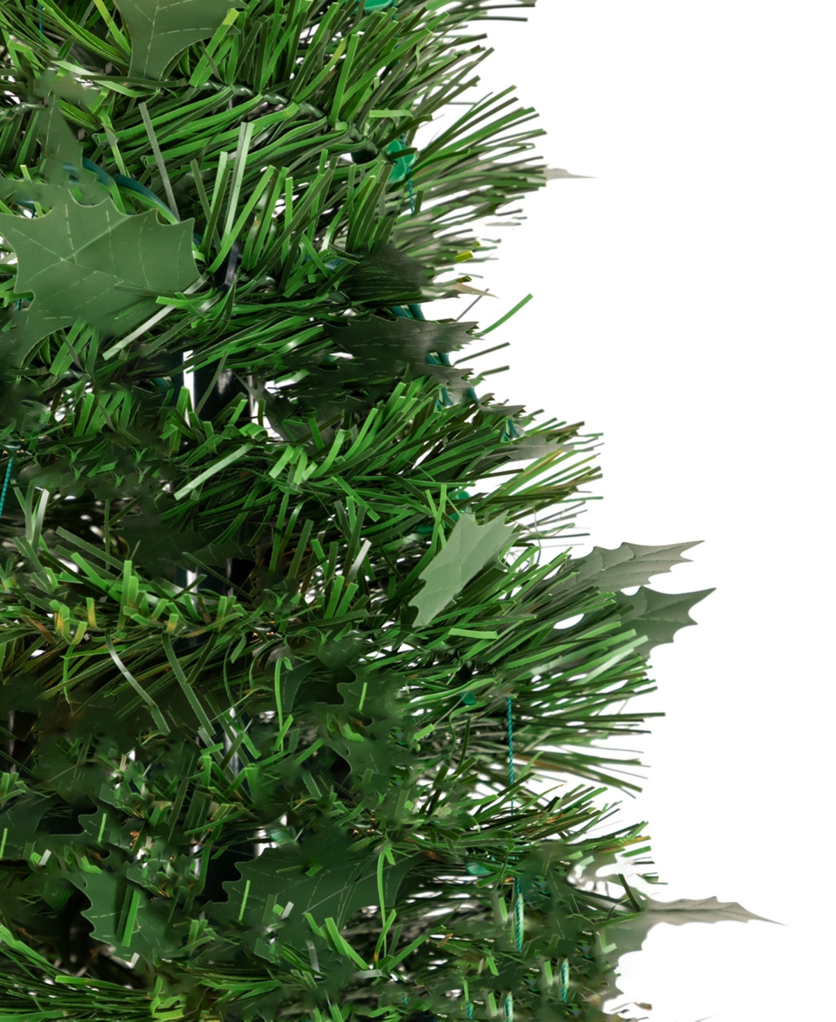 Northlight Tinsel Pop-Up 4' Artificial Unlit Christmas Tree