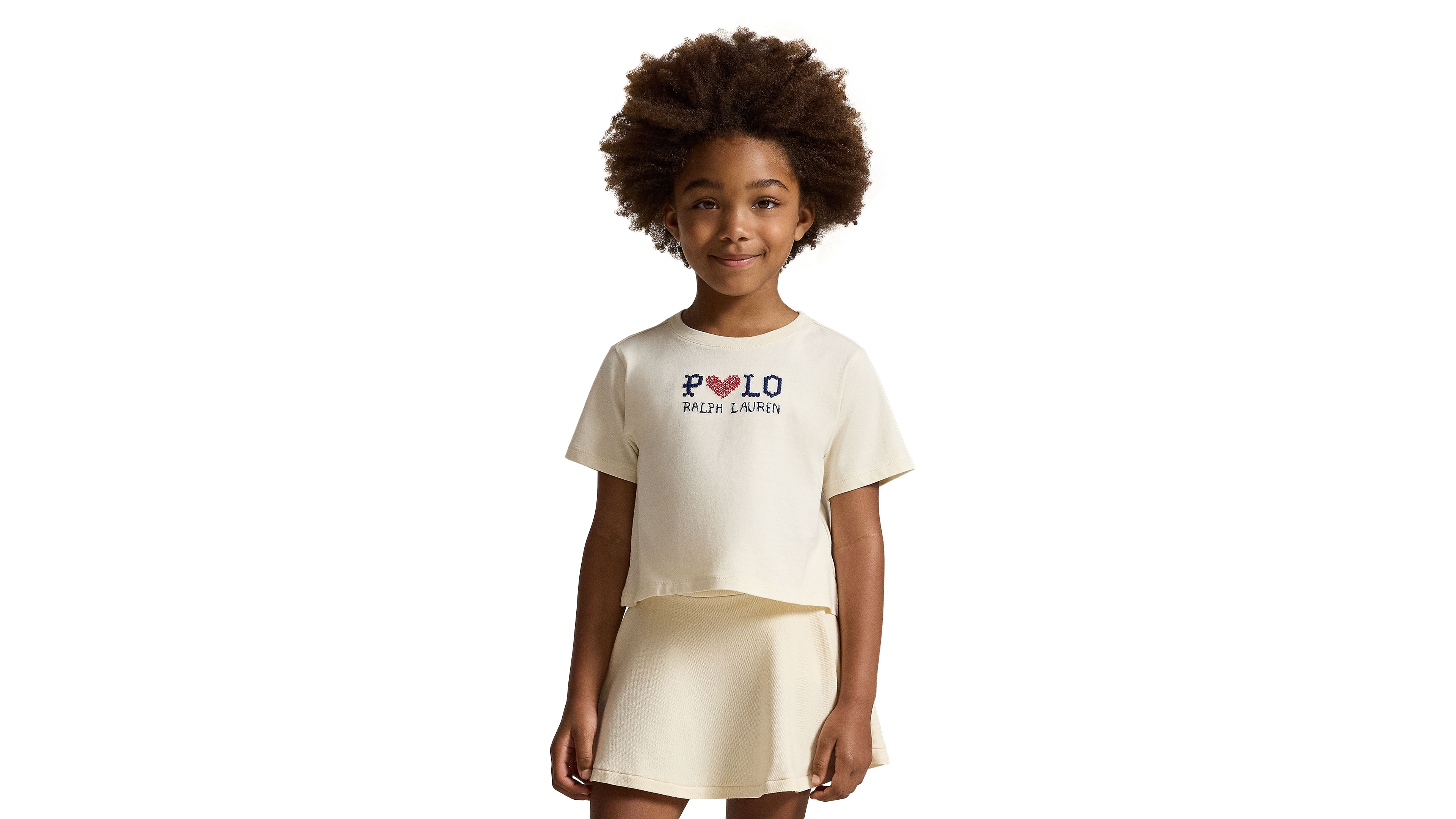 Polo Ralph Lauren Girls' 2T-6X Logo Cotton Jersey T-Shirt