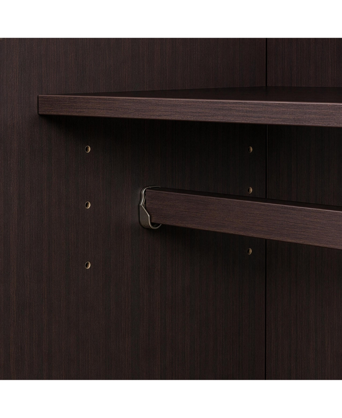 Palace Imports 100% Solid Wood Kyle 4-Door Wardrobe with Raised Panel Doors