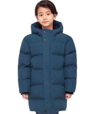 Boys' 4-20 Parker Hooded Fleece-Lined Mid-Length Puffer Jacket