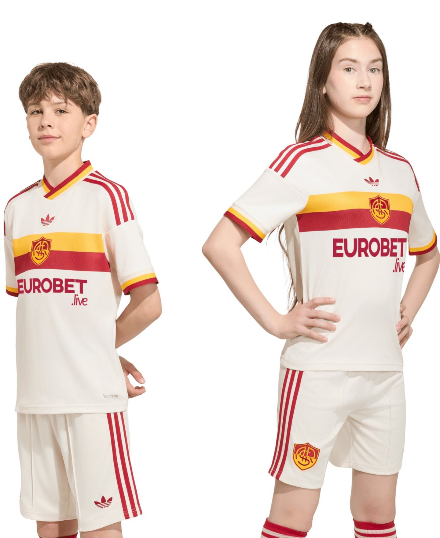 Детское джерси adidas AS Roma 2026/27 Away Replica — фото 3
