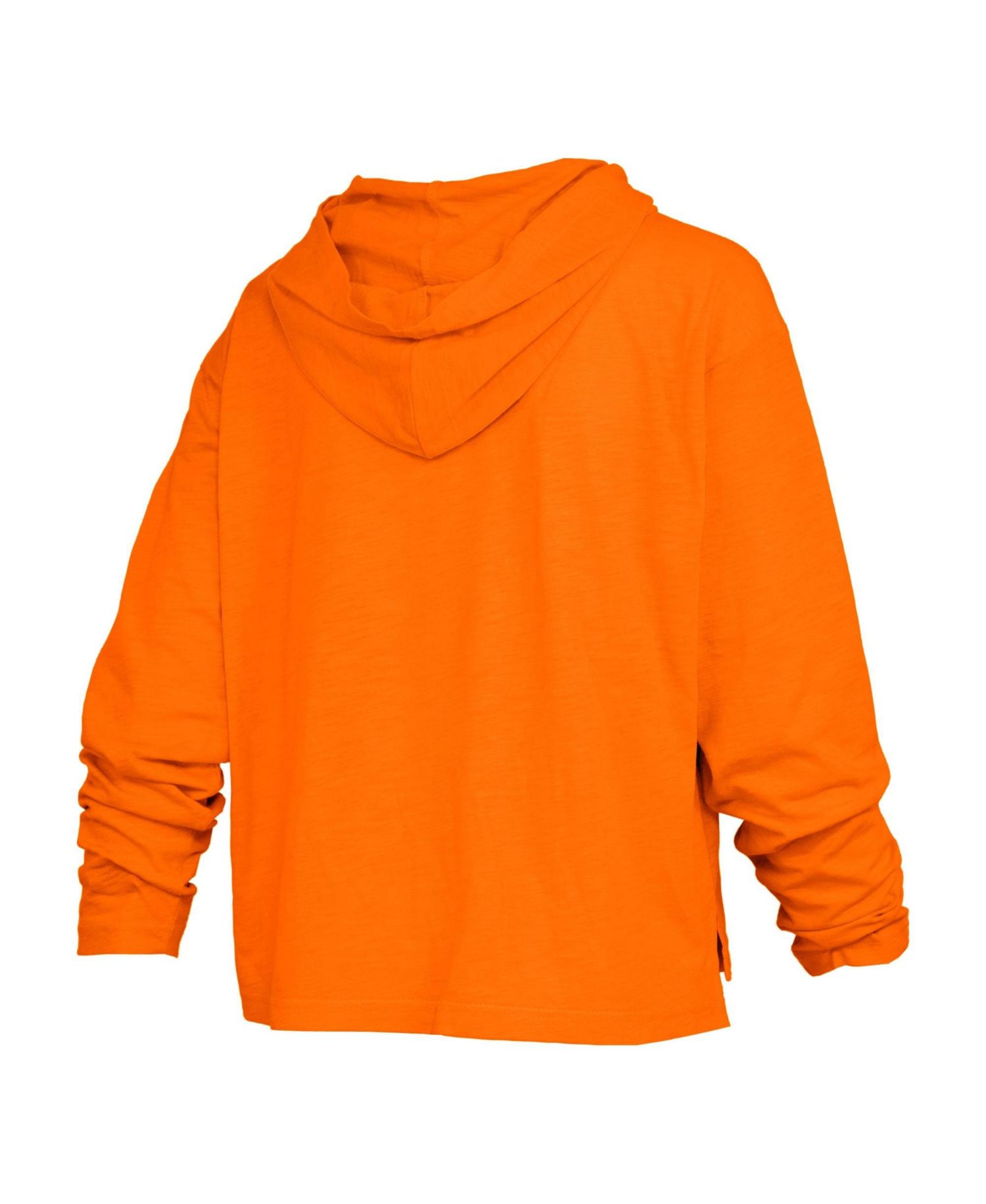 Women's Nelson Tennessee Volunteers Hooded Slub Oversized Long-Sleeve T-Shirt