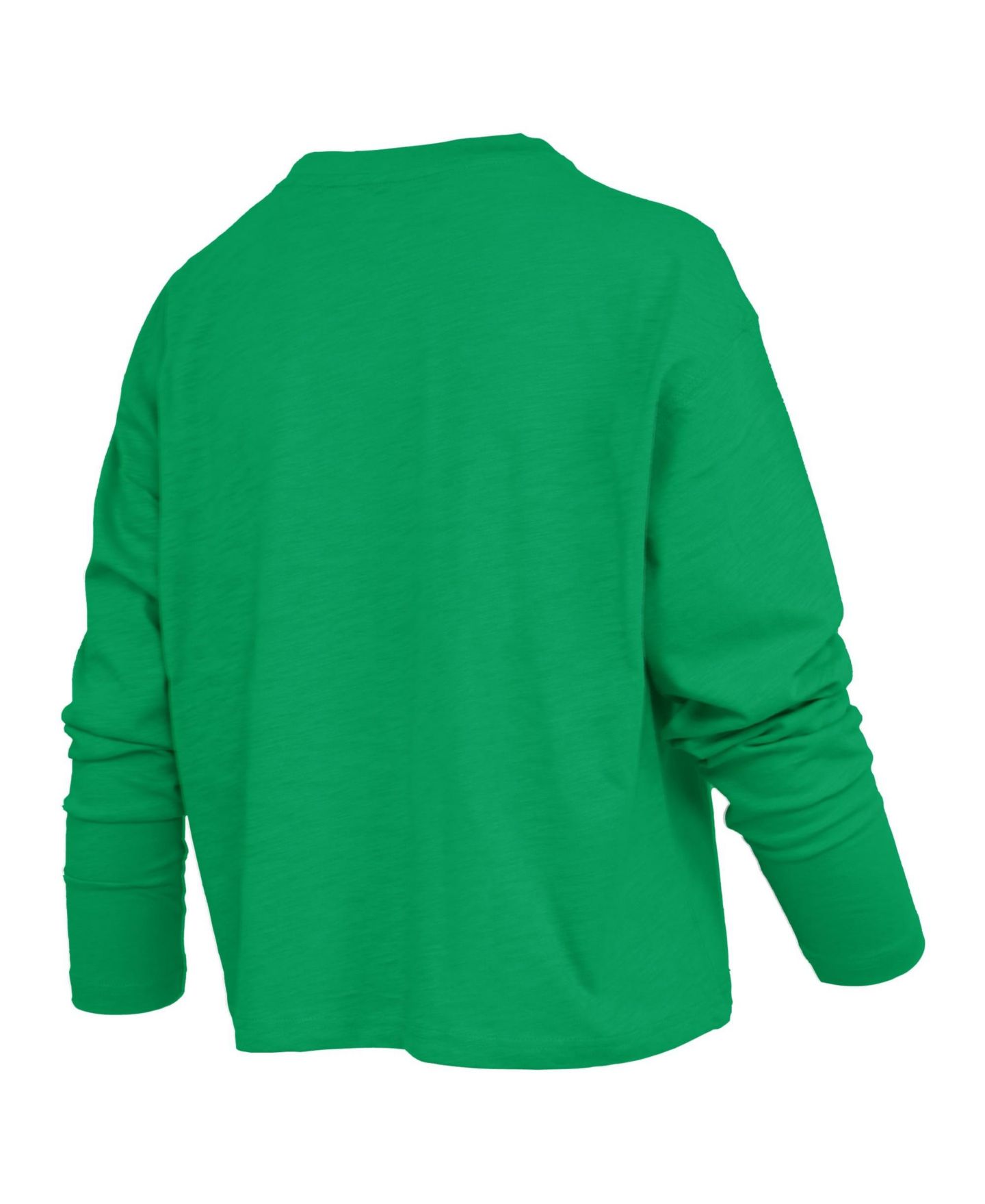 Женская футболка Pressbox Motley Notre Dame Fighting Irish Boxy Burnout Long Sleeve — фото 3