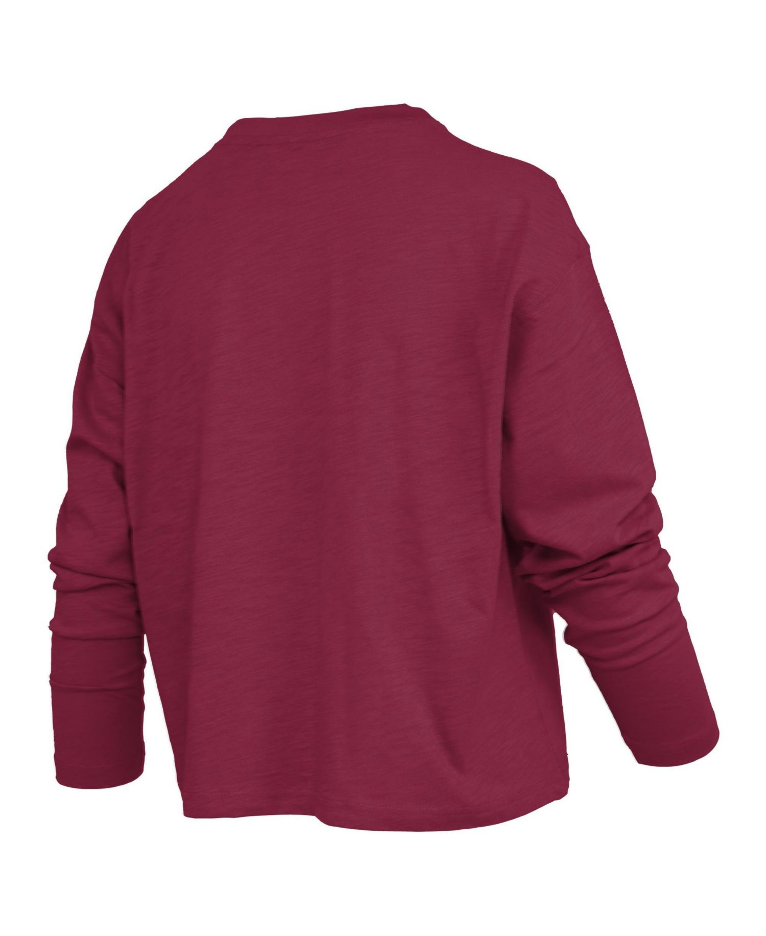 Women's Florida State Seminoles Motley Boxy Waist-Length Long-Sleeve T-Shirt