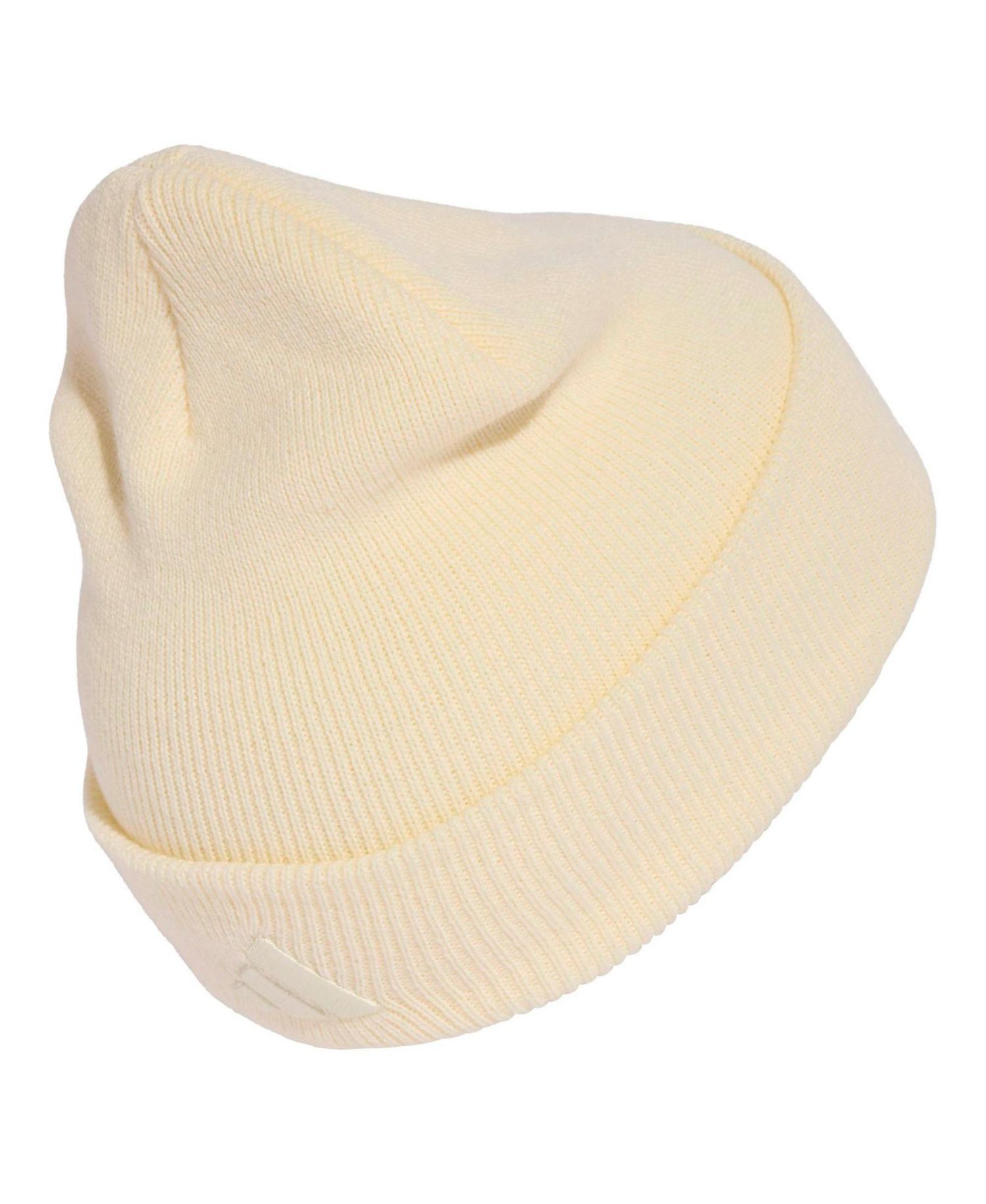 Men's and Women's Cream Real Madrid Cuffed Knit Hat