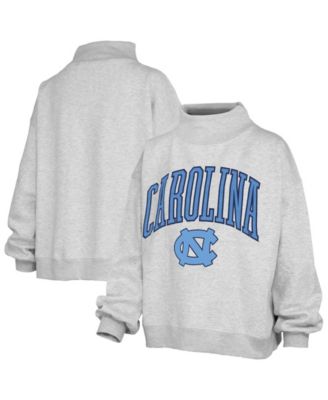 Women's North Carolina Tar Heels Nelson Texture Lingo Oversized Mock Neck Sweatshirt