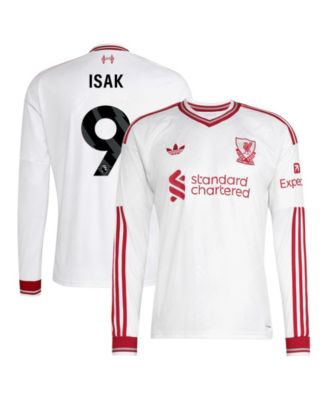 Men's Liverpool Alexander Isak 2026/27 Away Long-Sleeve Jersey