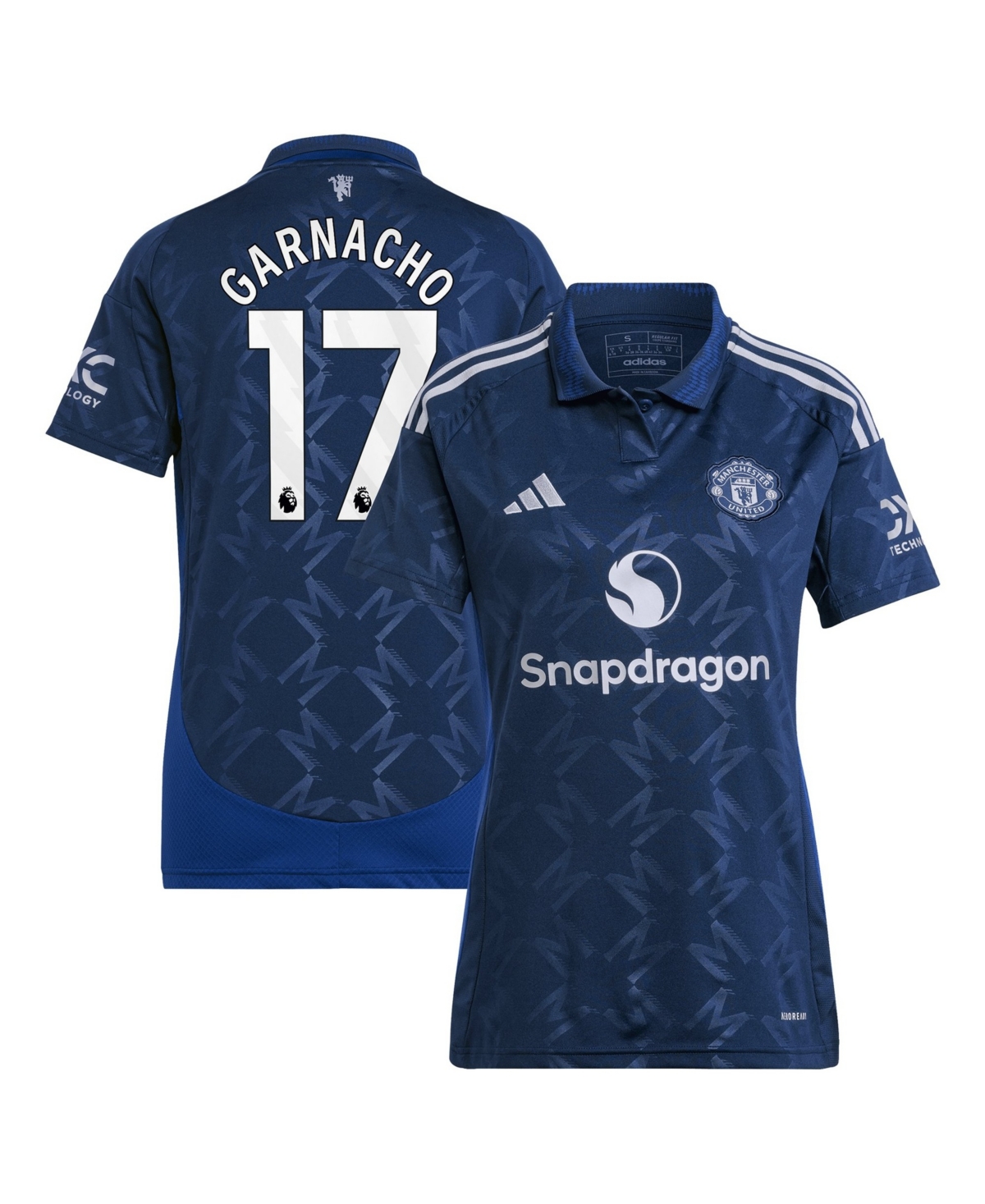 adidas Women's Manchester United Alejandro Garnacho 2024/25 Away Replica Player Jersey