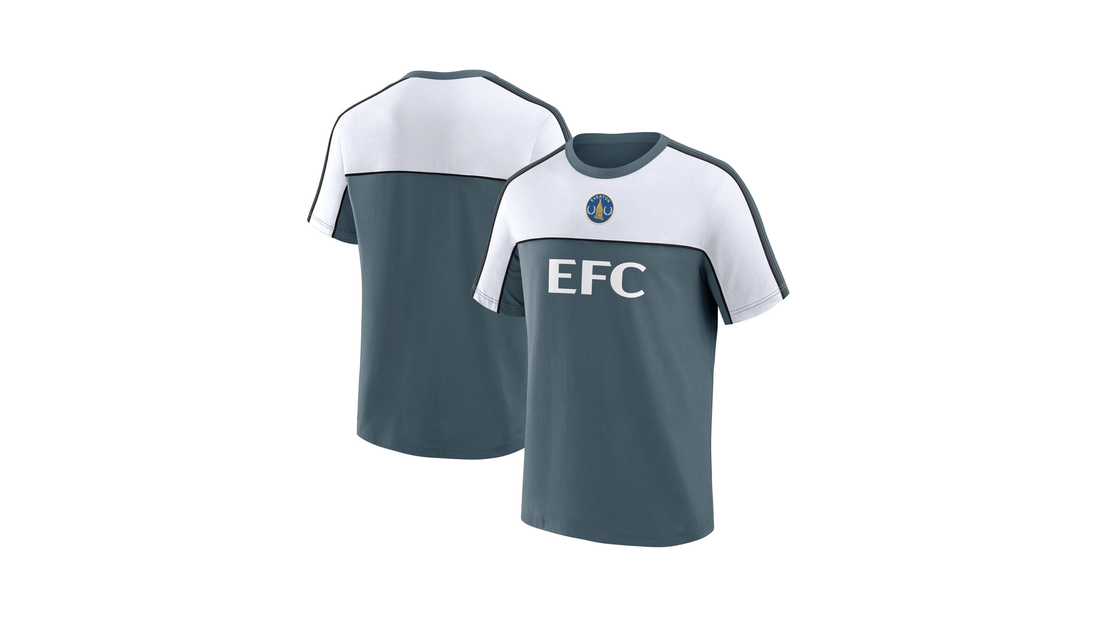 Fanatics Men's Everton Fc Retro Suede Lockup Relaxed-Fit T-Shirt