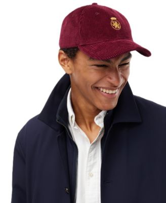Corduroy Embroidered Baseball Cap