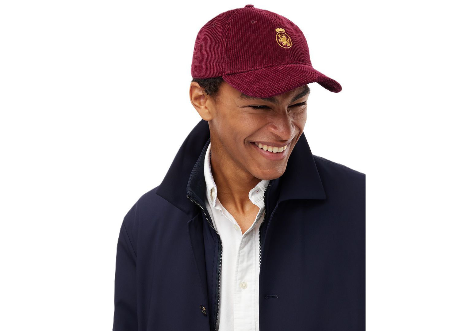 Men's American Icons Corduroy Embroidered Baseball Cap