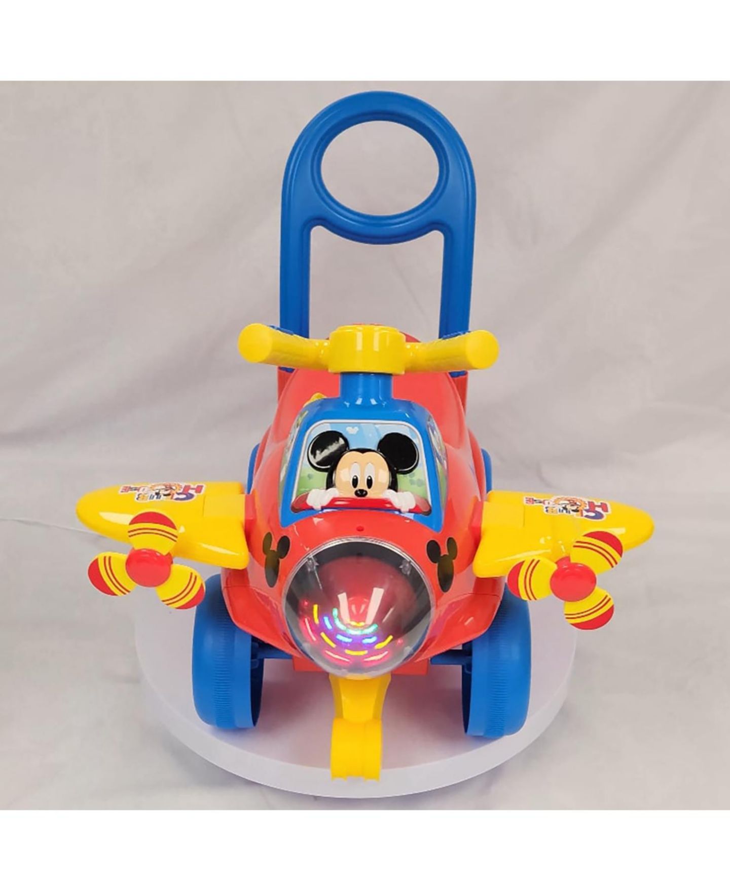 Детская игрушка Disney Activity Plane Ride-On: Mickey with Lights and Sounds, Ages 1+ — фото 7