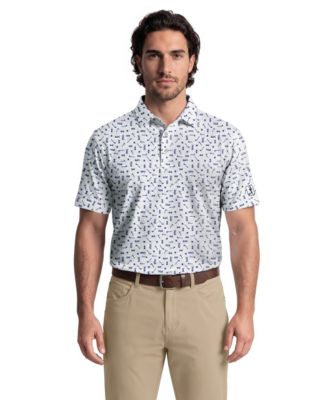 Men's Golf Sketchbook Print Classic-Fit Polo