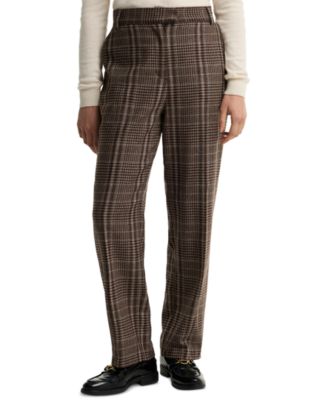 Women's Amryn High-Waisted Straight-Leg Trousers