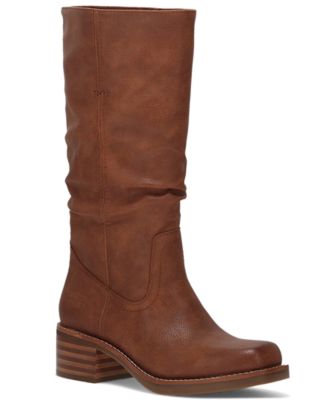 Women's Miranda Stacked Heel Slouch Boots