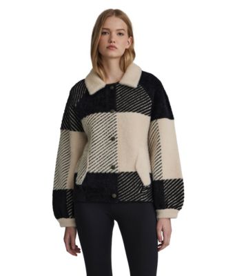 Women's Eyelash Bomber Coatigan