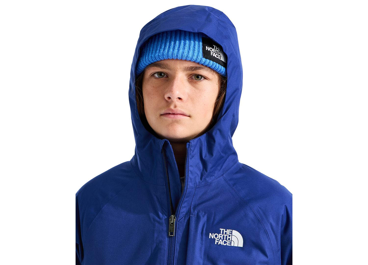 Boys' and Girls' Perrito 4-N-1 Waterproof Hooded Reversible Jacket