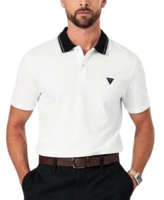 Men's Stretch Pique Slim-Fit Polo Shirt