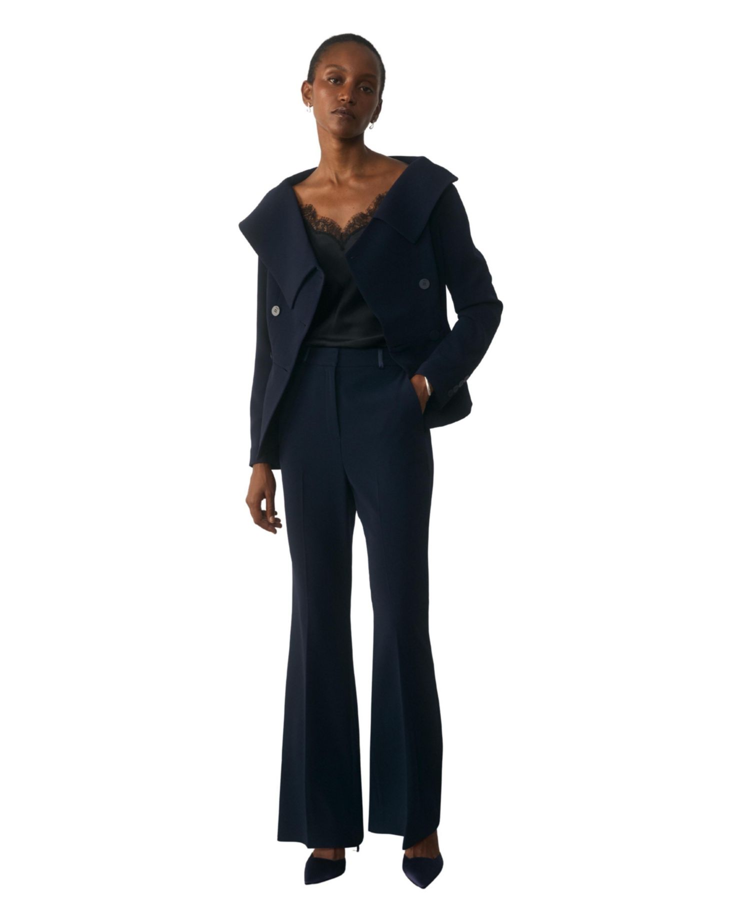 Women's Lorelli Double-Breasted Tailored Blazer