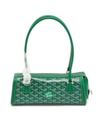 Women's Coated Canvas Satchel