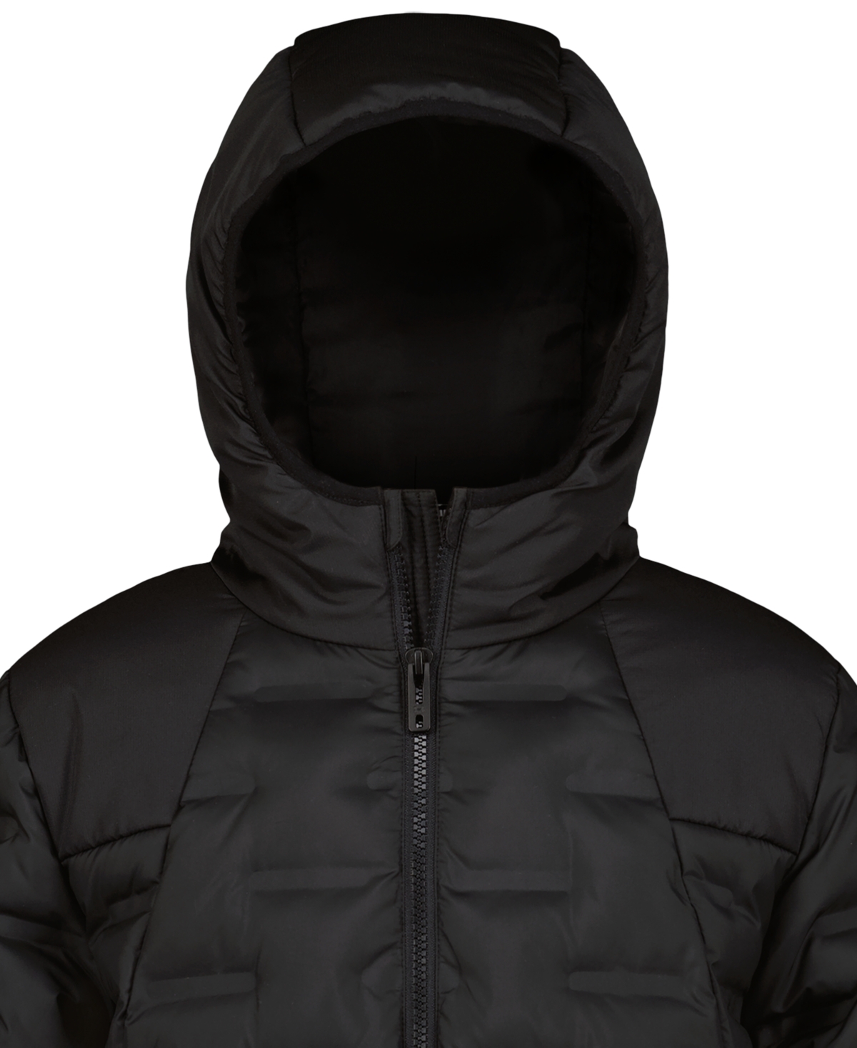 Under Armour Boys' 4-20 Bonded Quilt Hooded Puffer Jacket