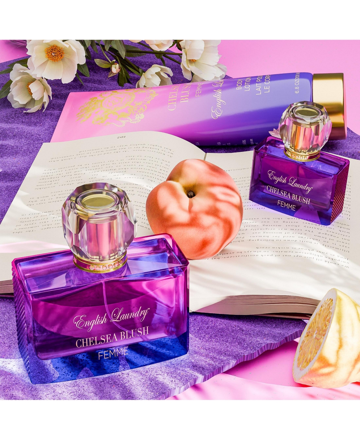 English Laundry 3 Piece Chelsea Blush Eau de Parfum Gift Set