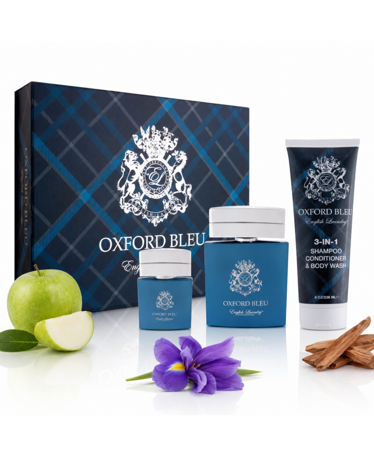 English Laundry 3 Piece Oxford Bleu Eau de Parfum Gift Set