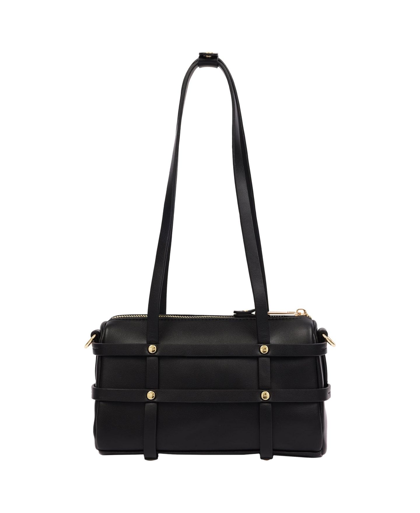 Женская сумка Jason Wu Harness Medium Satchel Shoulder with Convertible Chain Strap and Floral Charm, цвет: Чёрный — фото 4