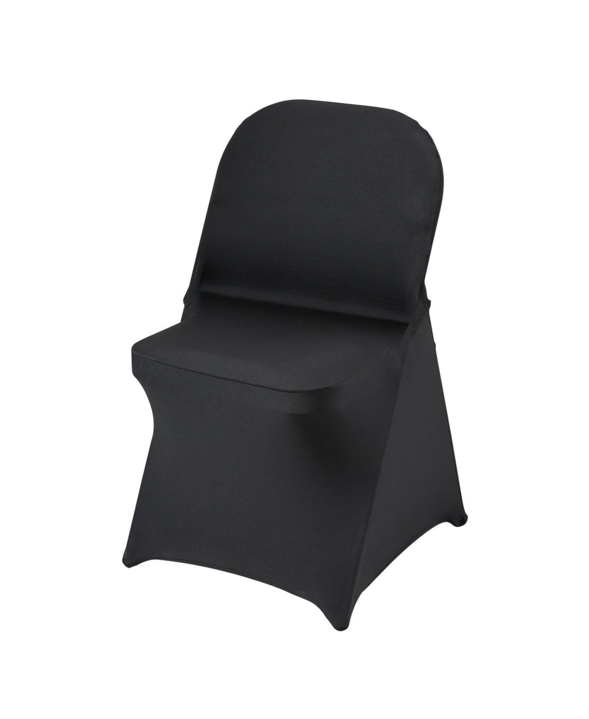 Slickblue 100 Pack Spandex Folding Chair Covers for Wedding Events