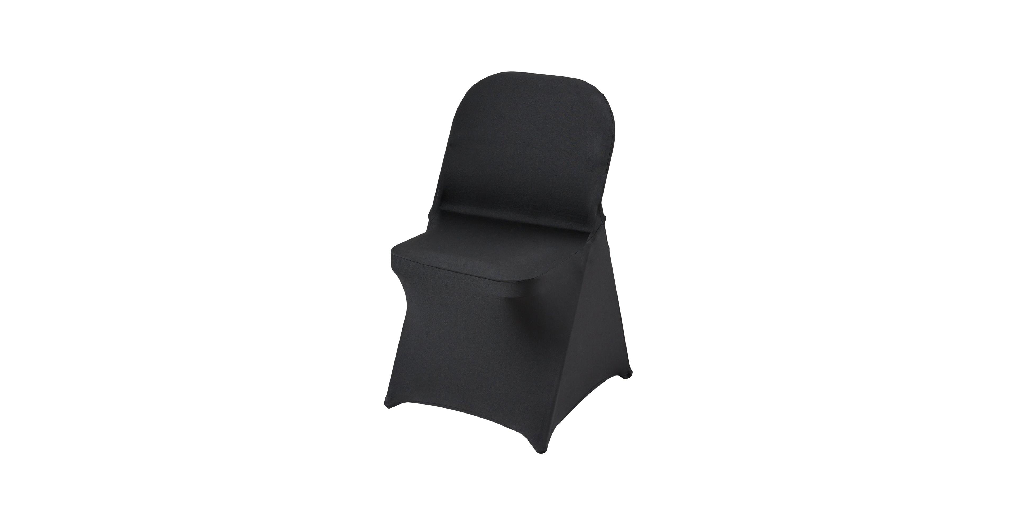 Slickblue 100 Pack Spandex Folding Chair Covers for Wedding Events