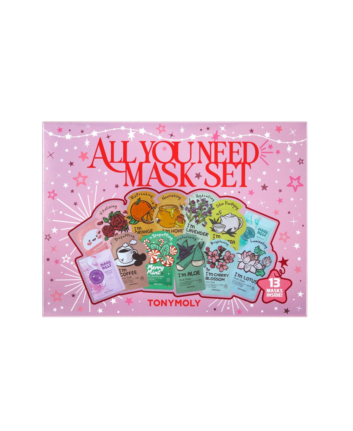 Tonymoly 13-Piece All You Need Mask Set