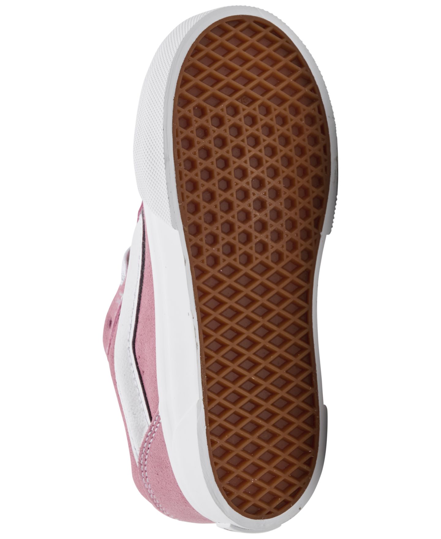 Детские низкие кеды Vans Knu Sokol с мягким языком и воротником для девочек, Finish Line, цвет: Розовый — фото 6