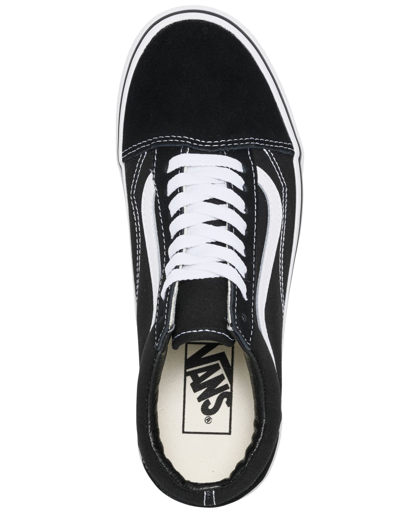 Кроссовки Vans Old Skool Retro Low Top Waffle, цвет: Чёрный / Белый — фото 5