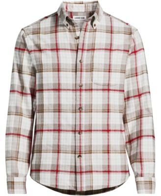 Men's Long Sleeve Classic Fit Flagship Flannel Shirt