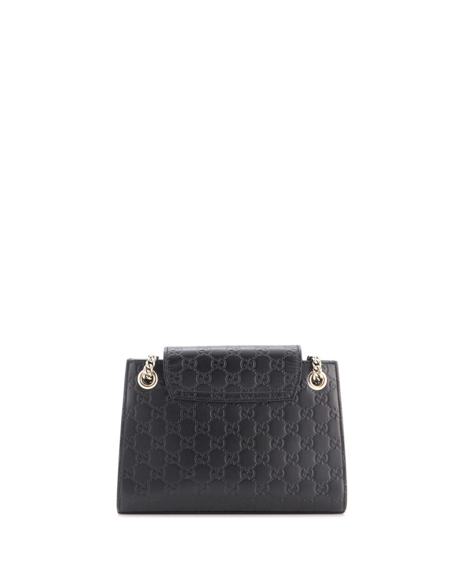 Small Emily Chain Flap Shoulder Bag Guccissima Leather