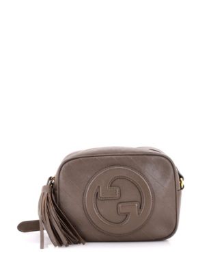 Small Blondie NM Camera Shoulder Bag Diagonal Quilted Leather