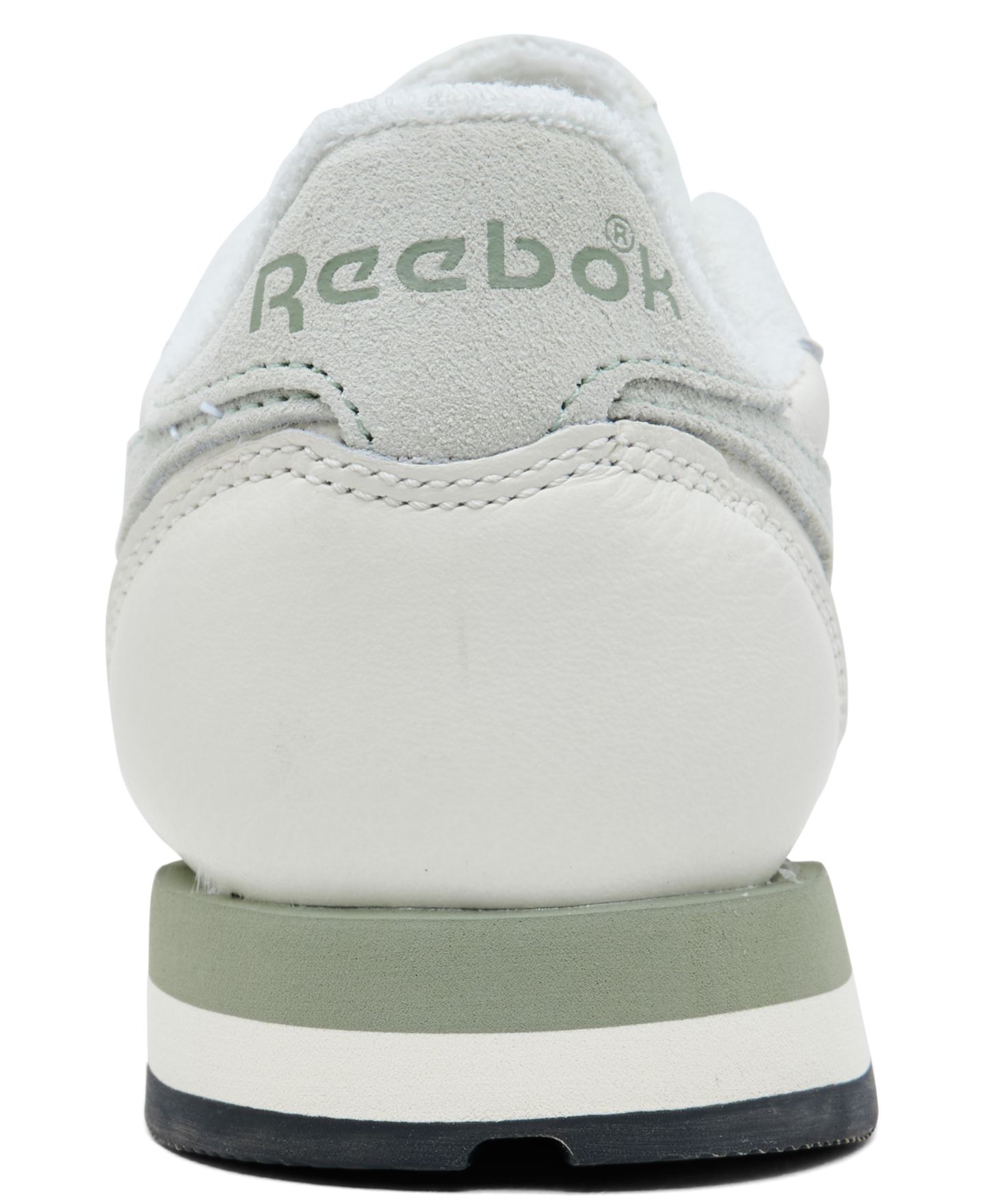Женские кроссовки Reebok Classic Leather Sneakers, Style no. 260986, цвет: Белый — фото 4