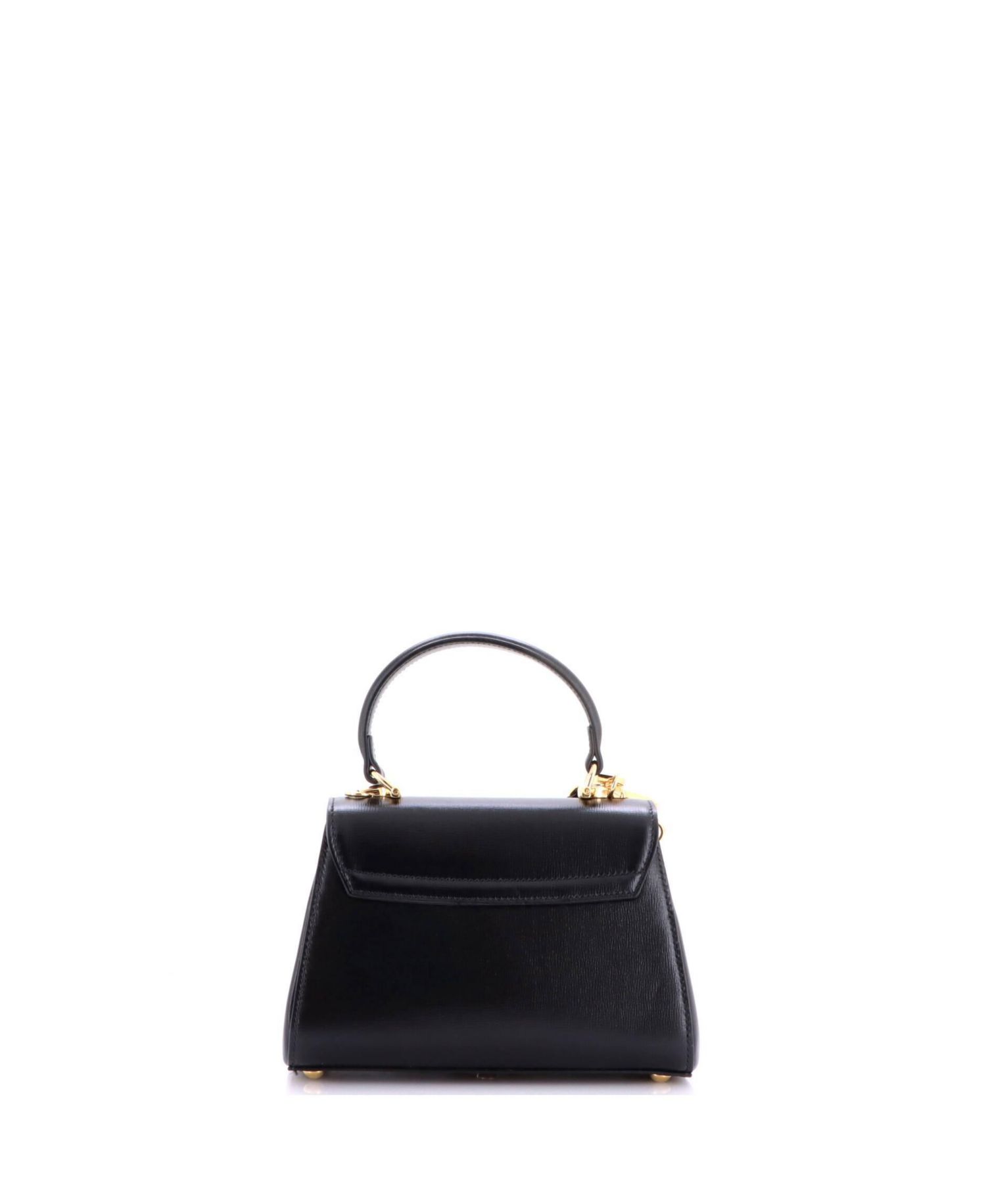 Mini Horsebit 1955 Top Handle Flap Bag Leather