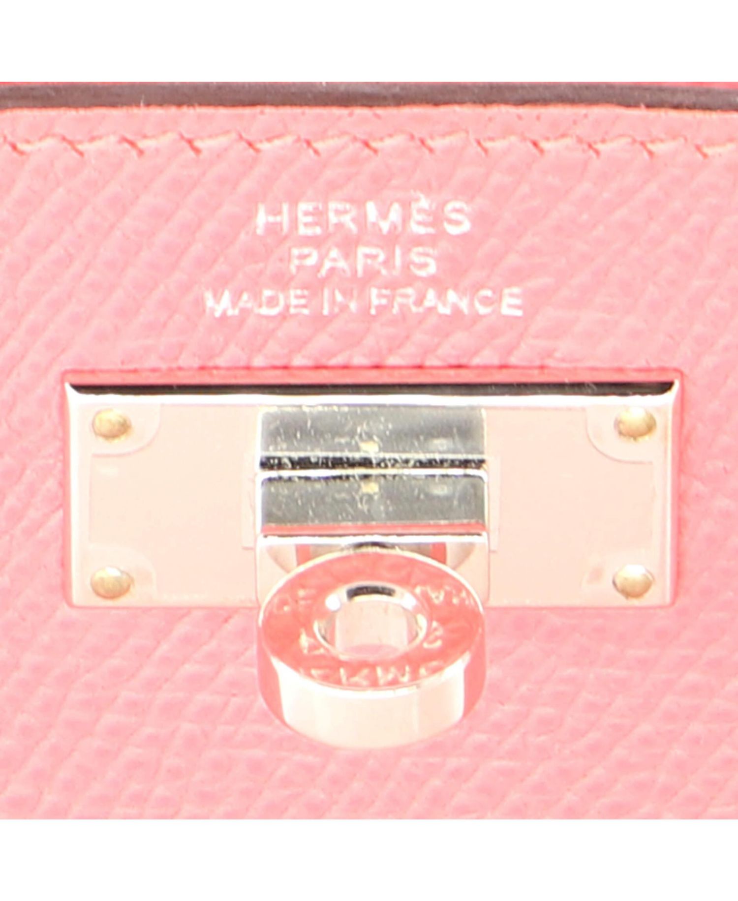 Pre-Owned Hermes Kelly Pocket Compact Wallet Epsom