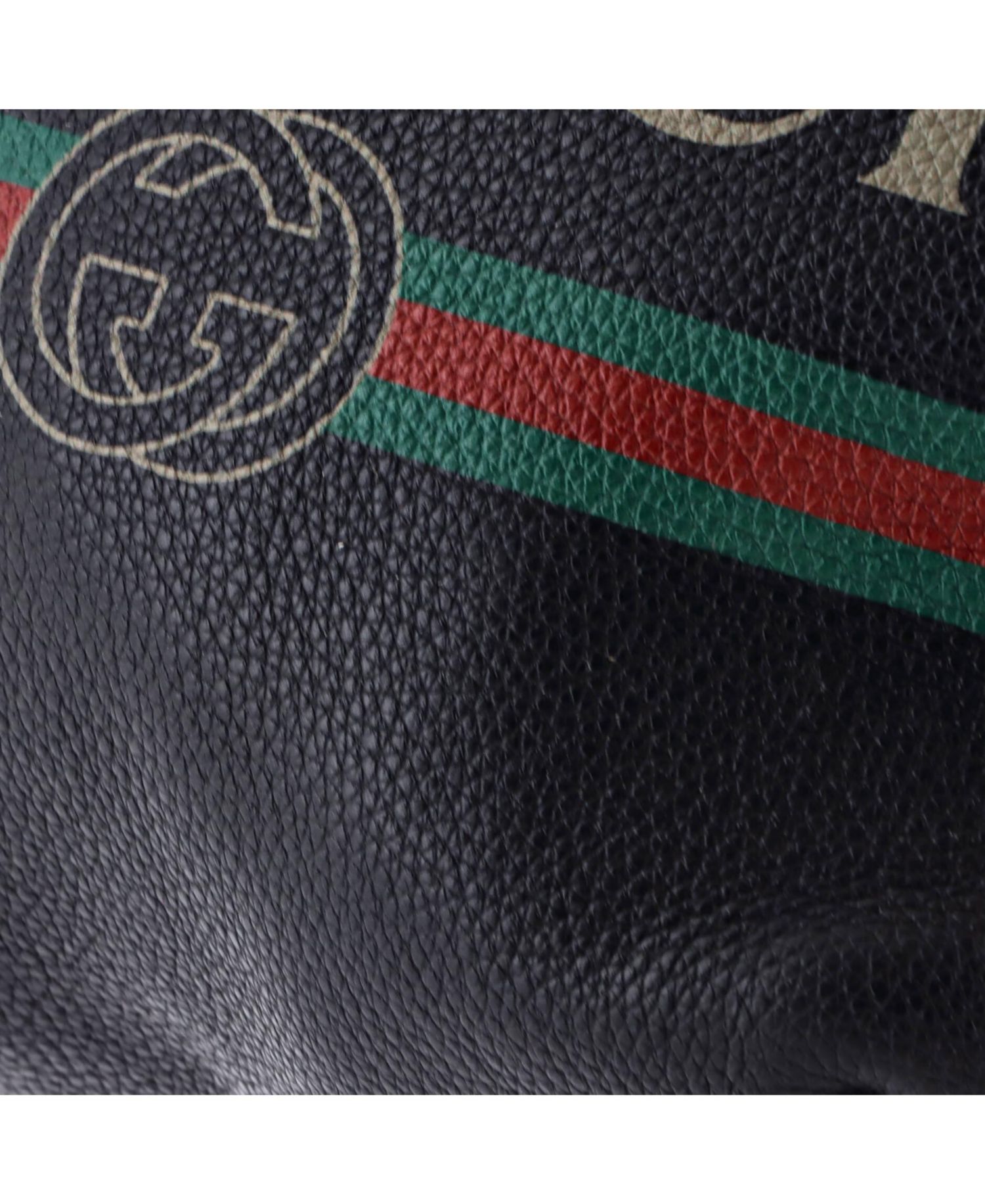 Medium Logo Belt Bag Printed Leather