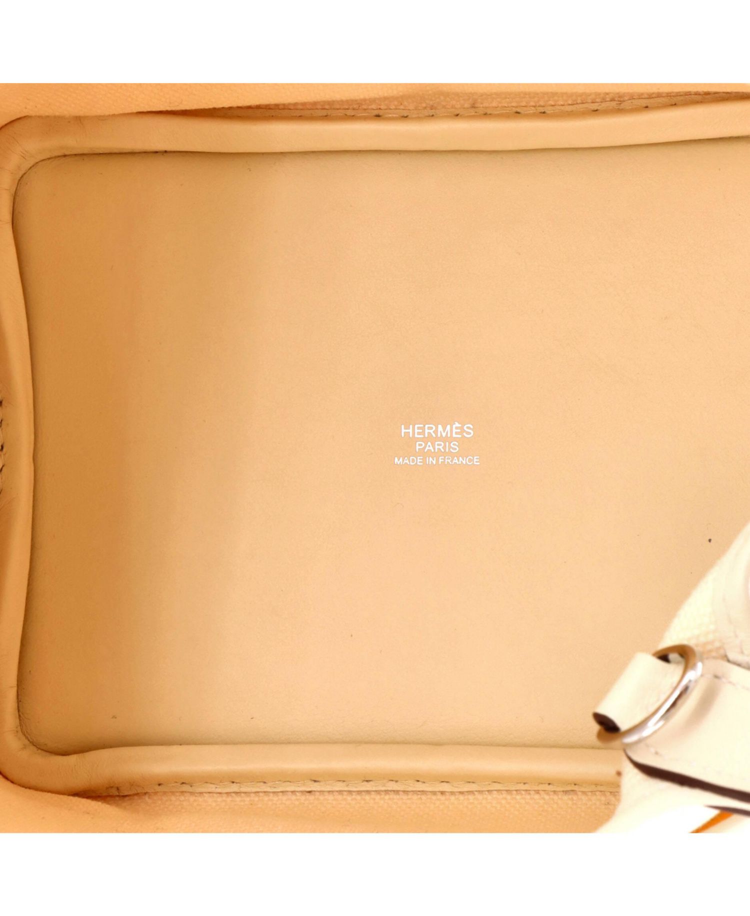 Pre-Owned Hermes PM Cargo Picotin Lock Bag Canvas and Swift