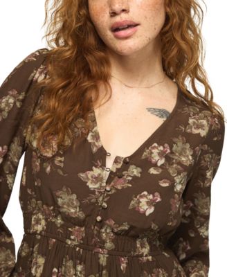 boho dresses macy's Women's Casual Featuring a V