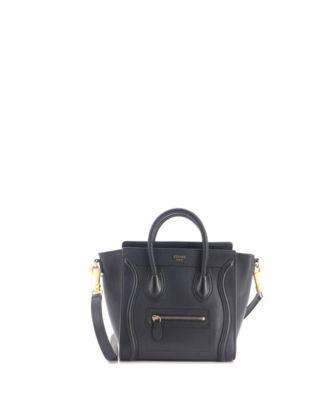 Nano Luggage Bag Smooth Leather