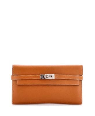 Pre-Owned Hermes Long Kelly Wallet Epsom